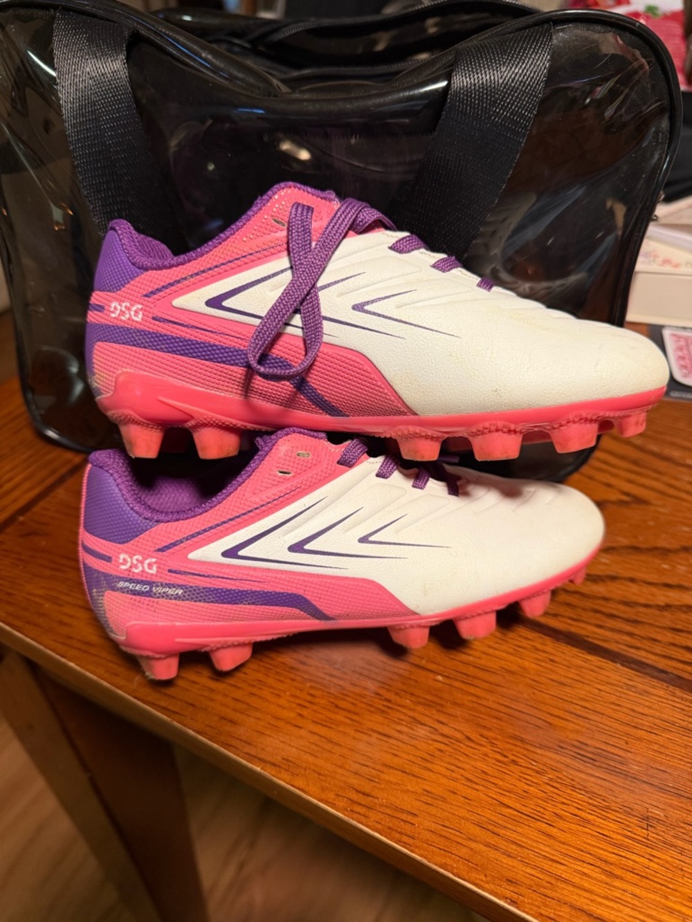 DSG kids size 12 soccer cleats